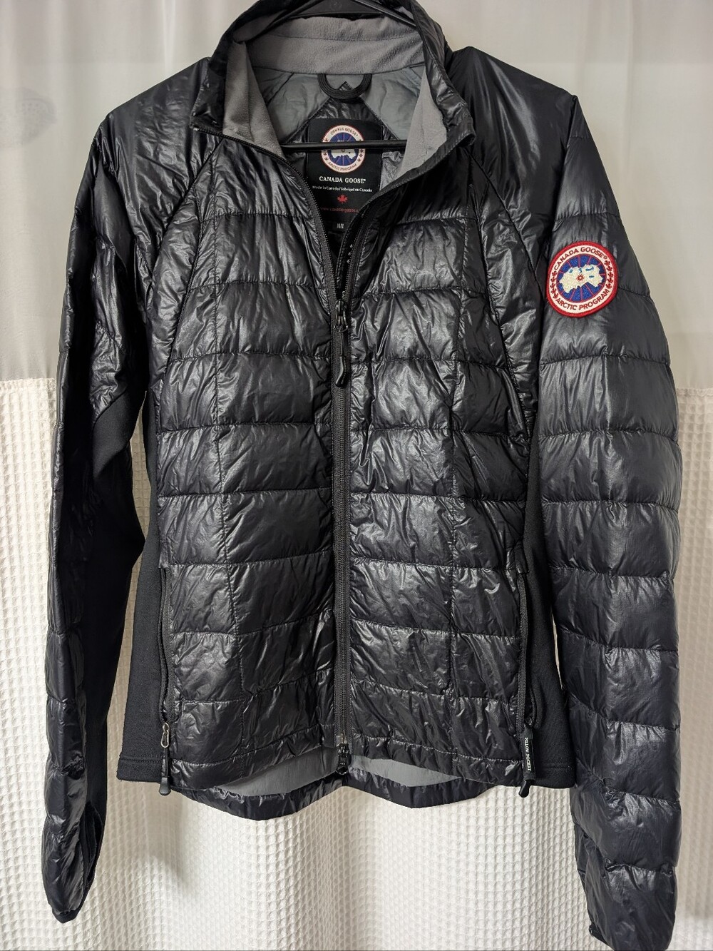 Men's Size Medium Canada Goose Black Quilted Lightweight Puffer Jacket